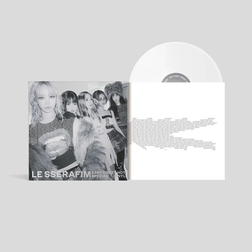 LE SSERAFIM / EASY-CRAZY-HOT (LP) (SILVER WHITE VINYL)