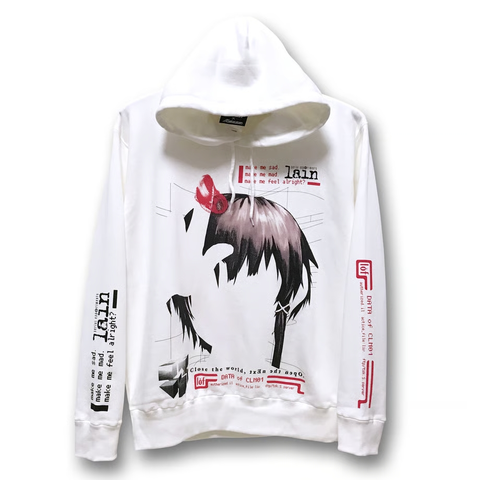 messa(JPN/APPAREL) / L / WHITE / Blood Trail プルオーバーパーカー