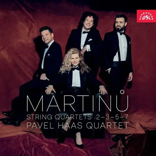 PAVEL HAAS QUARTET / パーヴェル・ハース四重奏団 / MARTINu:STRING QUARTET NO.2,3,5&7