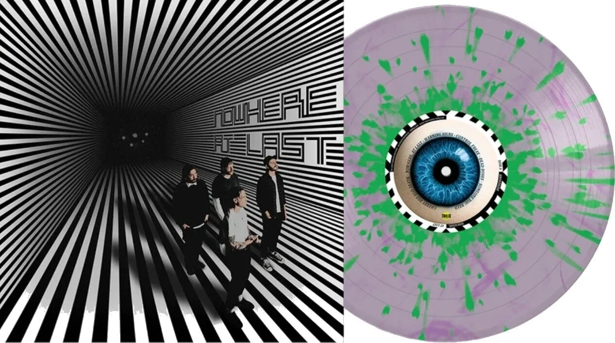 BROADSIDE / ブロードサイド / NOWHERE / AT LAST (PURPLE SMOKE W/ GREEN SPLATTER LP)