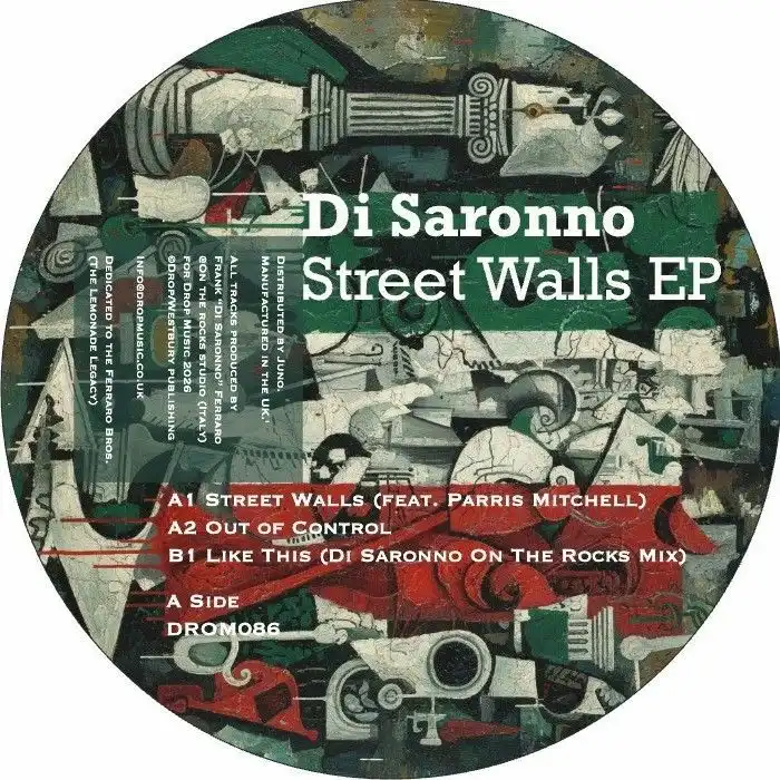 DI SARONNO FEAT PARRIS MITCHELL / STREET WALLS EP (12")