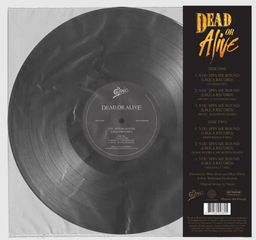 DEAD OR ALIVE / デッド・オア・アライヴ / YOU SPIN ME ROUND (LIKE A RECORD)