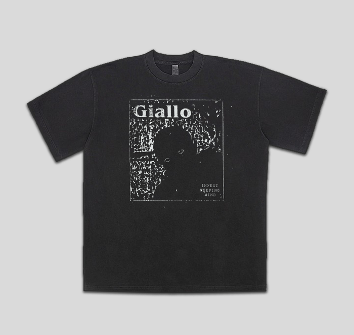 GIALLO (PUNK) / M/INFEST WEEPING MIND T-SHIRT (BLACK)