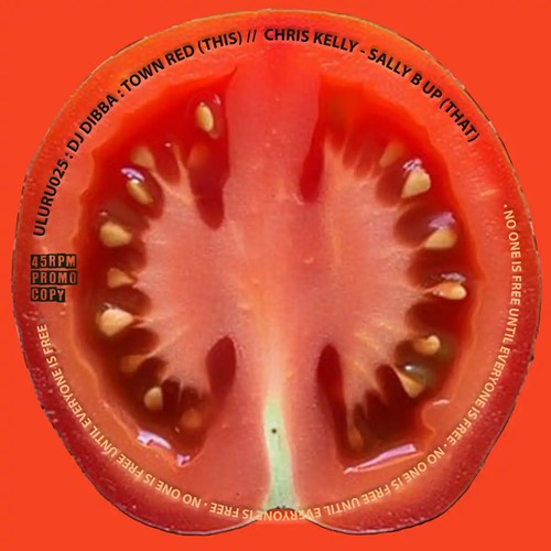 CHRIS KELLY, DJ DIBBA / SALLY B UP / TOWN RED (7") (BLACK VINYL)