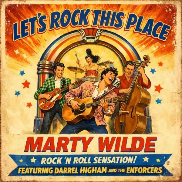 MARTY WILDE / マーティー・ワイルド / LET'S ROCK THIS PLACE (CD)