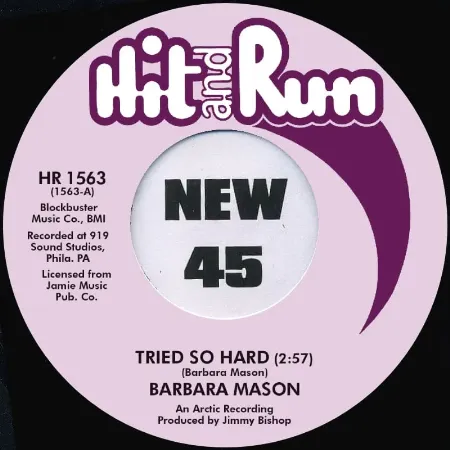 BARBARA MASON / バーバラ・メイソン / TRIED SO HARD