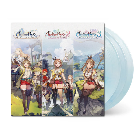 GAME MUSIC / (ゲームミュージック) / ATELIER RYZA (ORIGINAL SOUNDTRACK TRILOGY) CLEAR MARBLED VINYL (3LP)