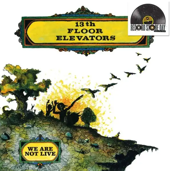 13TH FLOOR ELEVATORS / サーティーンス・フロア・エレヴェーターズ / WE ARE NOT LIVE (LP) (PREVIOUSLY RECORDED STUDIO MASTERS, OUTTAKES AND ALTERNATE MIXES, LIMITED TO 3000, INDIE-EXCLUSIVE)