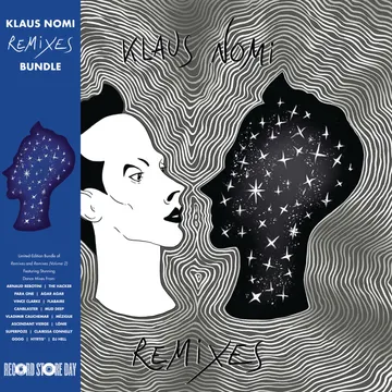 KLAUS NOMI / クラウス・ノミ / REMIXES BUNDLE (2LP) (JACKETS PRINTED ON FOIL STOCK, LIMITED TO 890, INDIE-EXCLUSIVE)