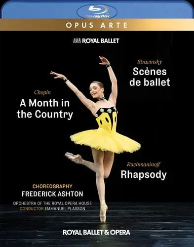 ROYAL BALLET / 英国ロイヤル・バレエ / バレエの情景/田園の出来事/ラプソディ - アシュトン・トリプル(BD)