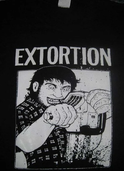 EXTORTION / XL/T-SHIRT