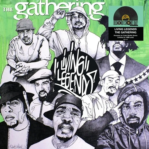 LIVING LEGENDS / THE GATHERING (LP) (COKE BOTTLE GREEN VINYL)