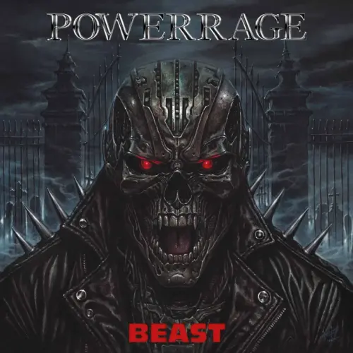 POWERRAGE / BEAST (BLACK VINYL)