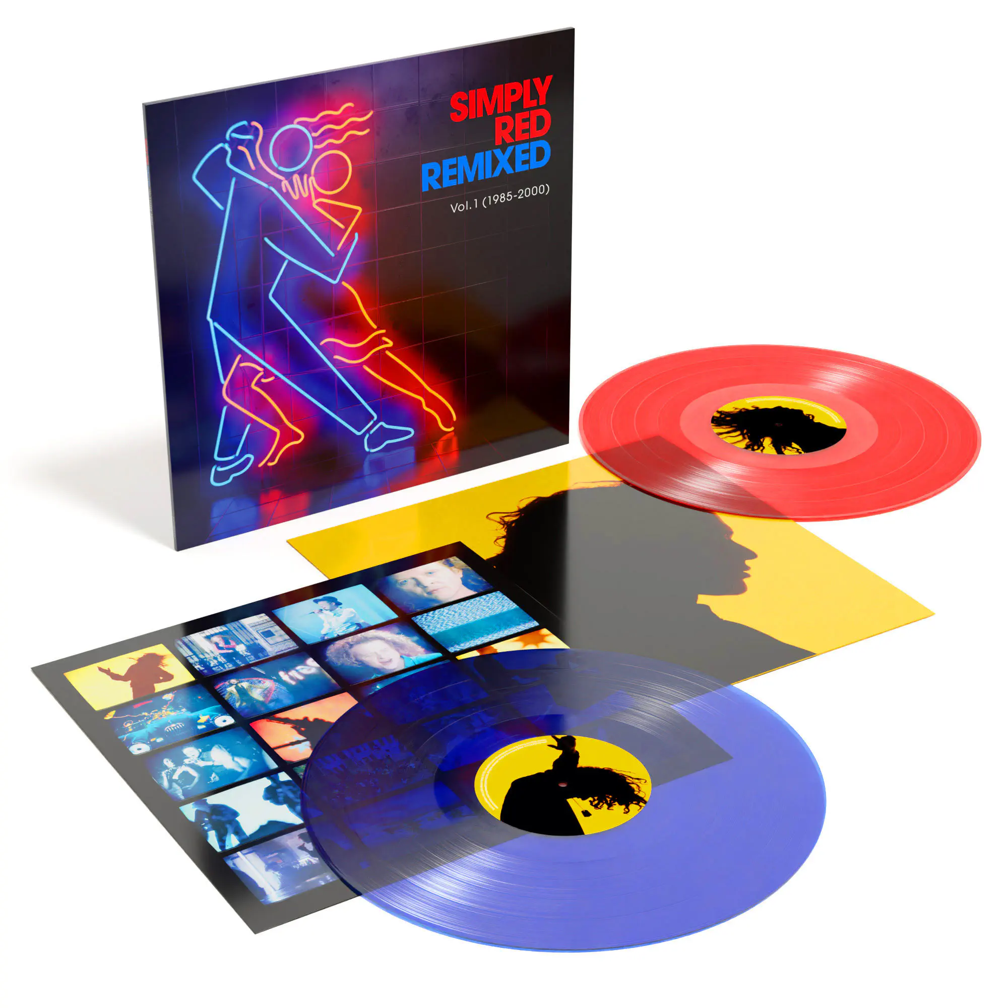 SIMPLY RED / シンプリー・レッド / REMIXED VOL. 1 (1985 2000) (RED & BLUE VINYL 2LP)
