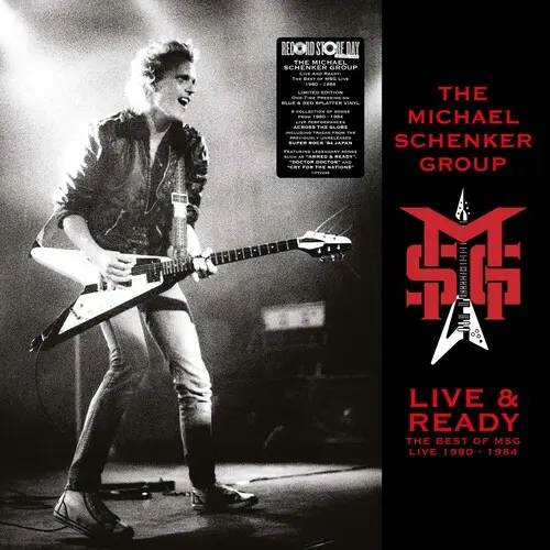 MICHAEL SCHENKER GROUP / マイケル・シェンカー・グループ / LIVE & READY: BEST OF MSG LIVE 1980-1984 [LP] (SPLATTER VINYL, REMASTERED AT AIR MASTERING, LIMITED TO 2000, INDIE-EXCLUSIVE)