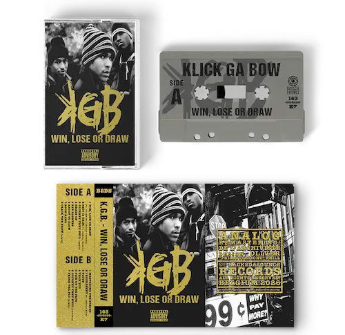 KGB (HIPHOP) / WIN, LOSE OR DRAW (CASSETTE TAPE)