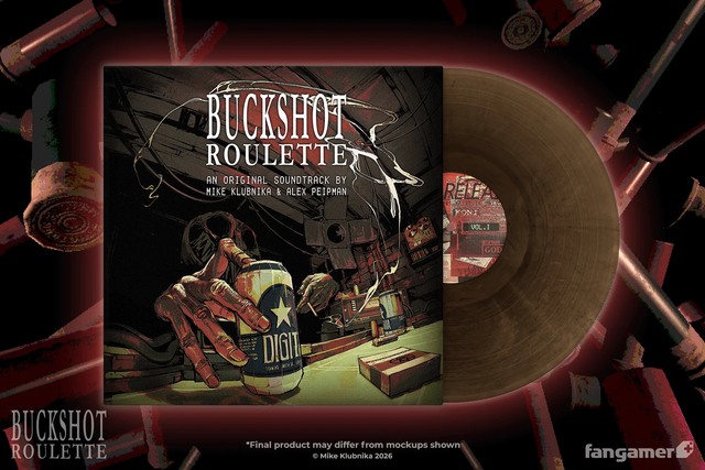MIKE KLUBNIKA&ALEX PEIPMAN / BUCKSHOT ROULETTE VINYL SOUNDTRACK (LP)