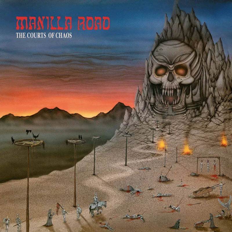 MANILLA ROAD / マニラ・ロード / THE COURTS OF CHAOS (BLACK VINYL)