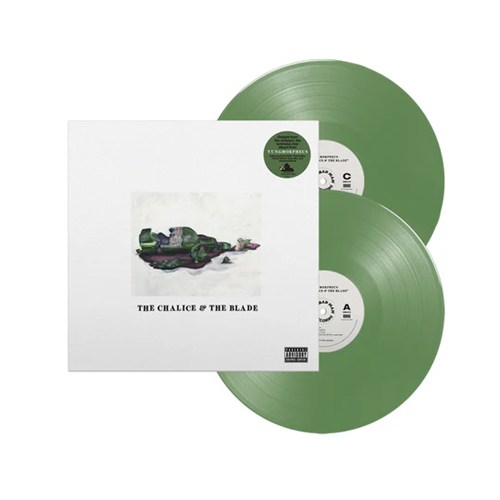 YUNGMORPHEUS & REAL BAD MAN / THE CHALICE & THE BLADE (2LP + 7") (OLIVE GREEN & BLACK VINYL)
