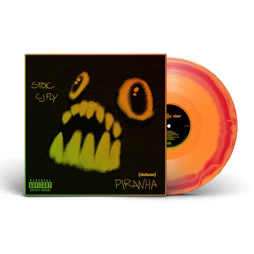 CJ FLY & STOIC / PIRANHA (DELUXE) (LP) (RED / ORANGE VINYL)