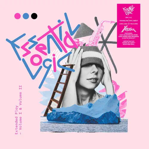 ESSENTIAL LOGIC / エッセンシャル・ロジック / EXTENDED PLAY - VOLUME I & VOLUME II ("BARBIE BE HAPPY" NEON PINK VINYL)