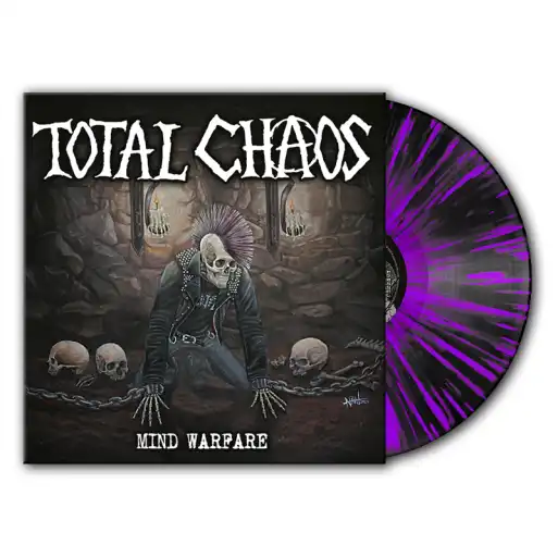 TOTAL CHAOS / トータル・カオス / MIND WARFARE (LP/PURPLE SPLATTER VINYL)