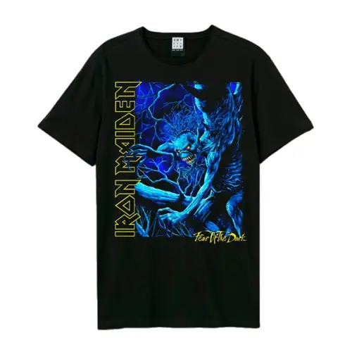 IRON MAIDEN / アイアン・メイデン / FEAR OF THE DARK BLUE T-SHIRT<SIZE:XL>