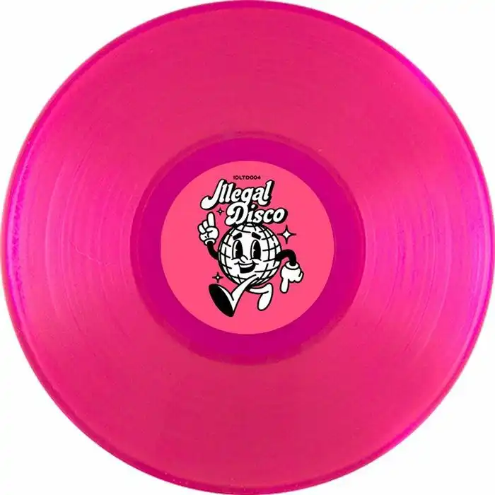 MONSIEUR VAN PRATT / ROB CASTILLO / ILLEGAL DISCO LIMITED 004 (LIMITED FLUORESCENT PINK VINYL 12")