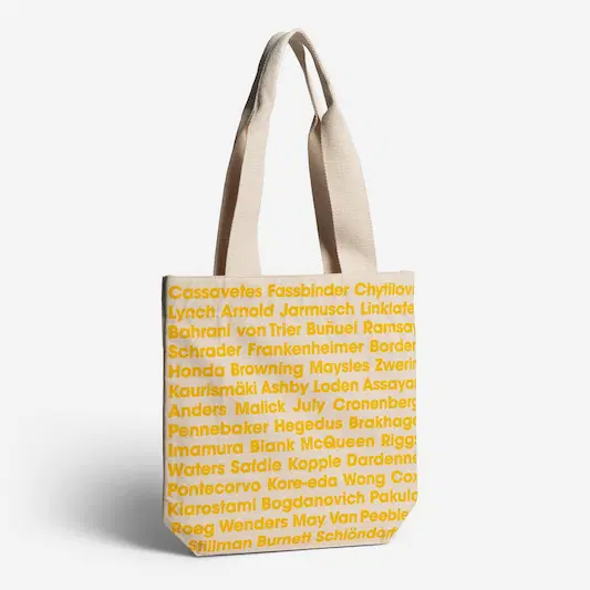 CRITERION COLLECTION / CRITERION CLOSET PICKS - YELLOW DIRECTOR BAG
