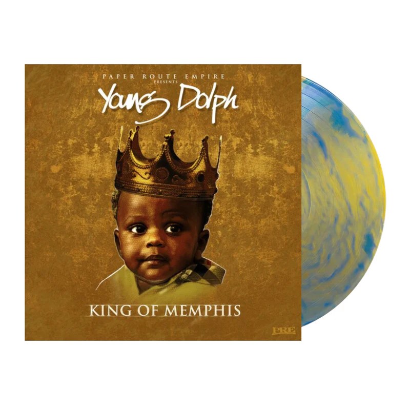 YOUNG DOLPH / ヤング・ドルフ / KING OF MEMPHIS' (LP) (ROYALTY BLUE & GOLD VINYL)