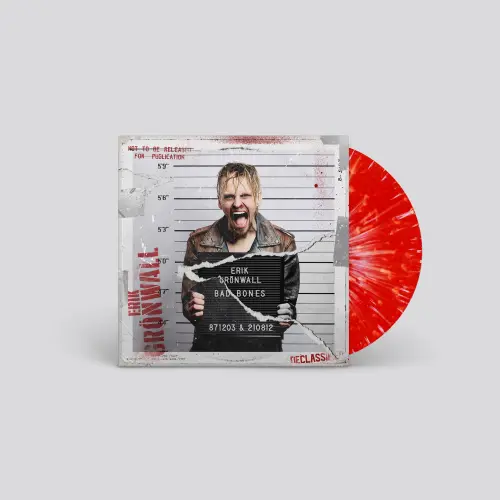 ERIK GRONWALL / エリック・グロンウォール / BAD BONES (RED SPLATTER VINYL)