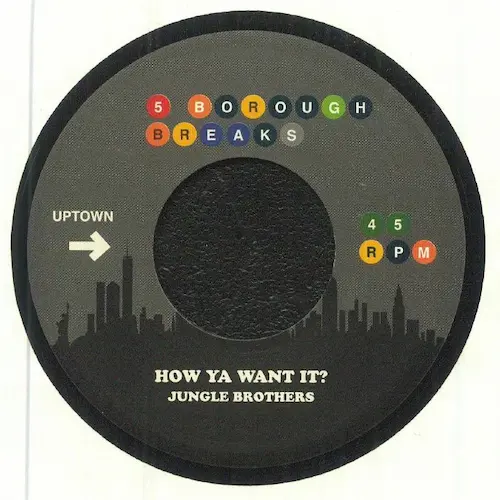 JUNGLE BROTHERS / THE PROFESSIONALS / HOW YA WANT IT WE GOT IT / THEME FROM THE GODFATHER (7")