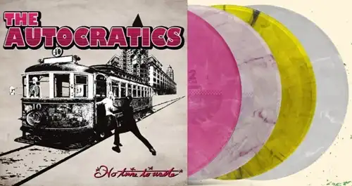 AUTOCRATICS / No Time To Waste! (LP/COLOR VINYL)