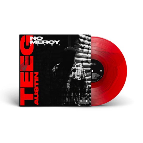 TEEG AUSTIN / NO MERCY ULTRA (RED SWIRL VINYL)