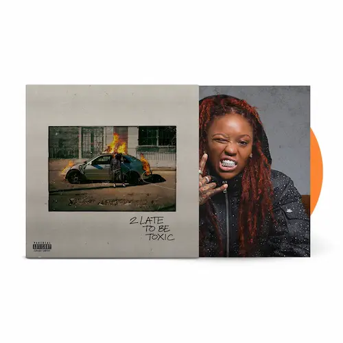 KAASH PAIGE / 2 LATE TO BE TOXIC (LP) (ORANGE VINYL)