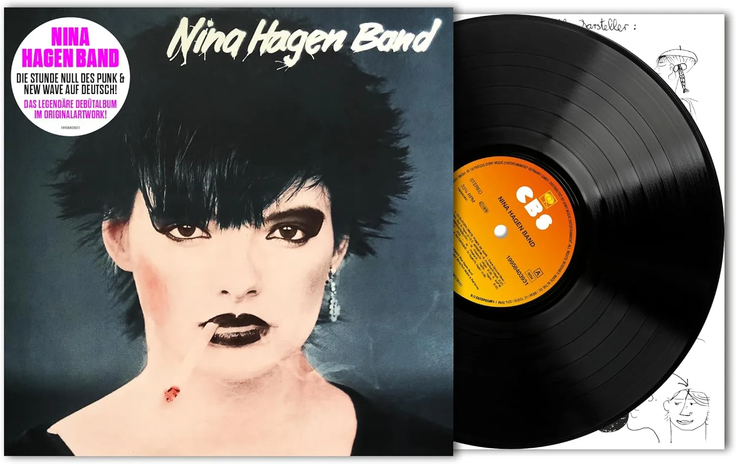 NINA HAGEN BAND / ニナ・ハーゲン・バンド / NINA HAGEN BAND (VINYL)