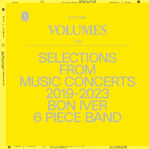BON IVER / ボン・イヴェール / ヴォリューム･ワン･セレクションズ･フロム･ミュージック･コンサーツ 2019-2023 ボン･イヴェール･シックス･ピース･バンド（解説･帯付LP） / VOLUMES: ONE SELECTIONS FROM MUSIC CONCERTS 2019-2023 BON IVER 6 PIECE BAND