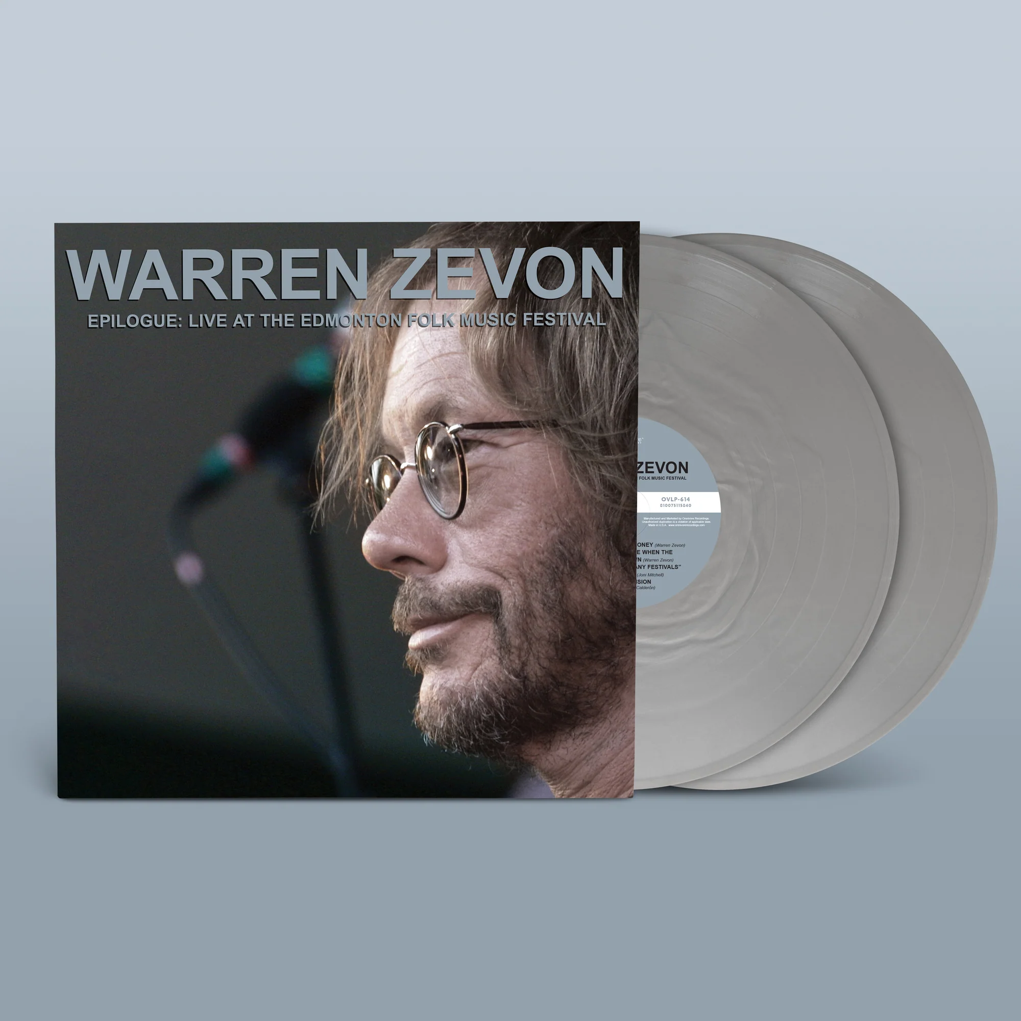 WARREN ZEVON / ウォーレン・ジヴォン / EPILOGUE: LIVE AT THE EDMONTON FOLK MUSIC FESTIVAL (COLOR 2LP)