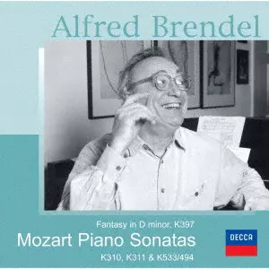 ALFRED BRENDEL / アルフレート・ブレンデル / モーツァルト:ピアノ・ソナタ第15(18)番・第8(9)番・第9(8)番、幻想曲