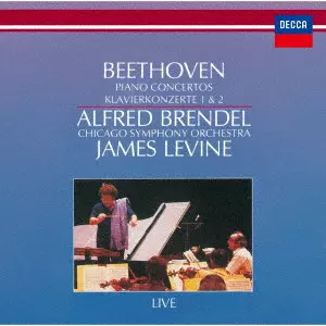ALFRED BRENDEL / アルフレート・ブレンデル / ベートーヴェン:ピアノ協奏曲第1番・第2番