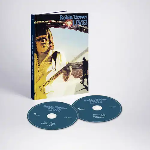 ROBIN TROWER / ロビン・トロワー / ROBIN TROWER LIVE! (50TH ANNIVERSARY EDITION) (2CD)