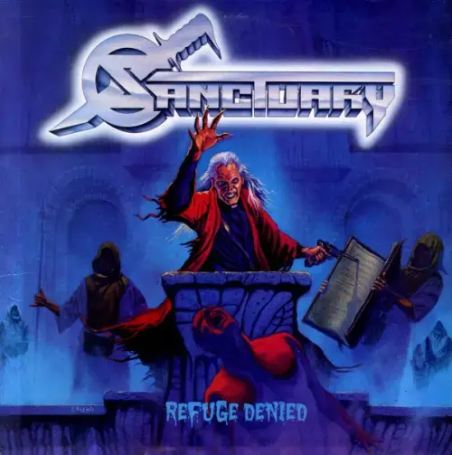 SANCTUARY / サンクチュアリー / REFUGE DENIED (TRANSLUCENT BLUE COLOURED LP)