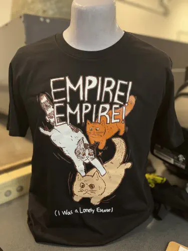 EMPIRE! EMPIRE! (I WAS A LONELY ESTATE) / XL/CATS T-SHIRTS