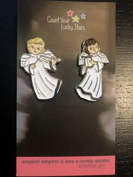 EMPIRE! EMPIRE! (I WAS A LONELY ESTATE) / "WHAT IT TAKES TO MOVE FORWARD" PIN SET