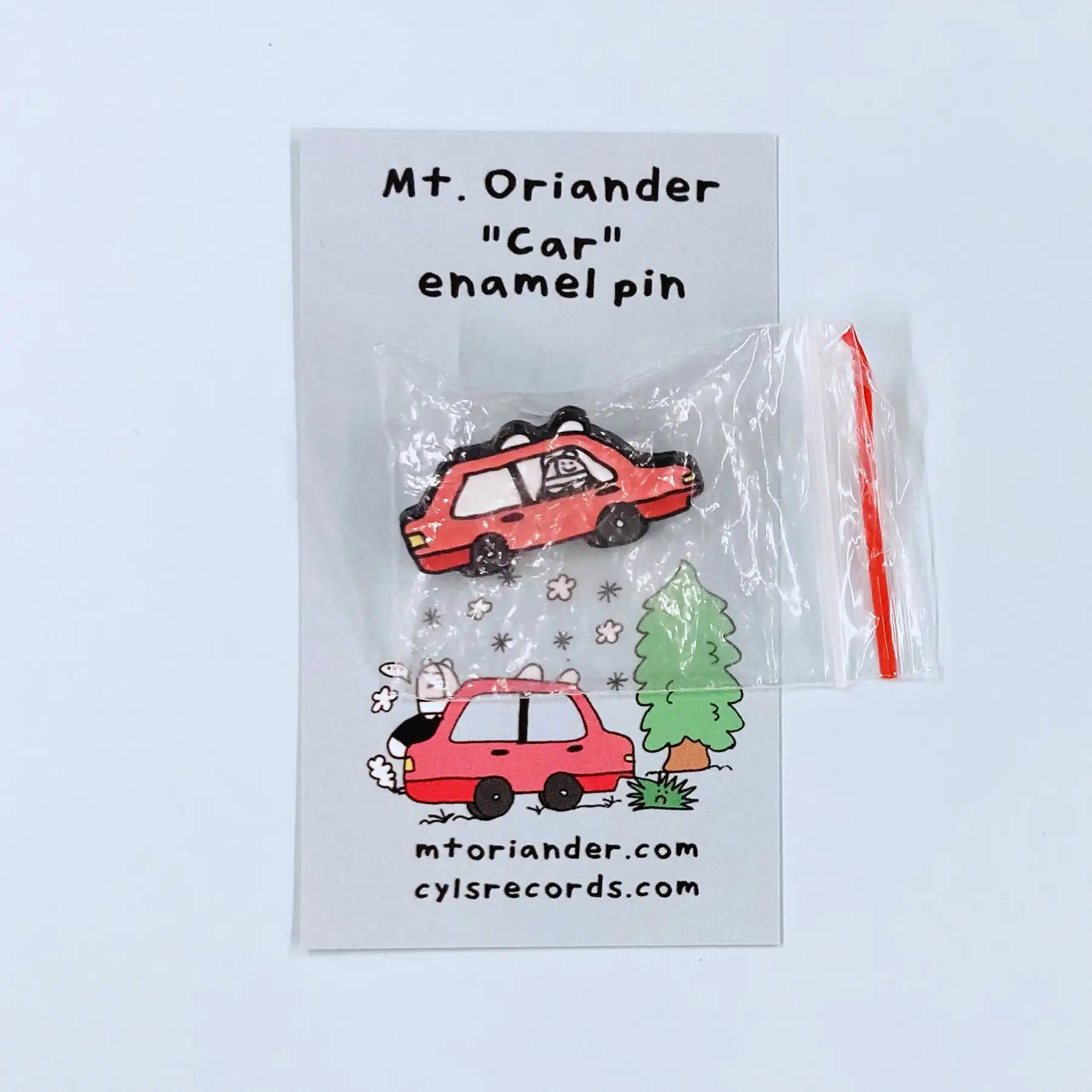 MT. ORIANDER / "CAR" ENAMEL PIN