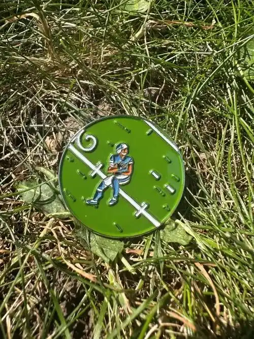 MT. ORIANDER / "JALIVN COHNSON" ENAMEL PIN