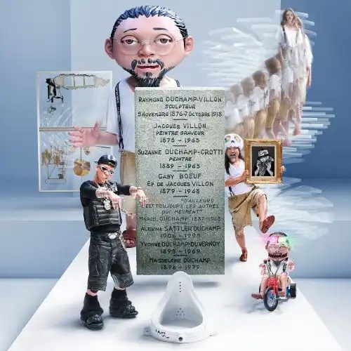 MNNK BRO. (TAKASHI MURAKAMI & JP THE WAVY) / ローズ･セラヴィ さりながら、死ぬのは他人なり MNNK MADE（12INCH）