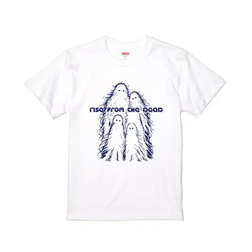 RISE FROM THE DEAD / M/White/THE FAMILY T-shirt