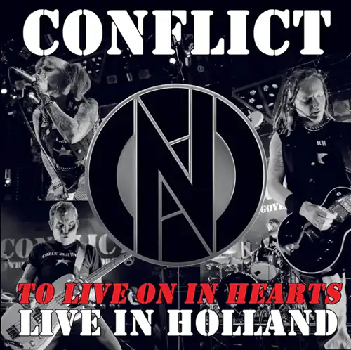 CONFLICT / コンフリクト / TO LIVE ON IN HEARTS - LIVE IN HOLLAND (LP)
