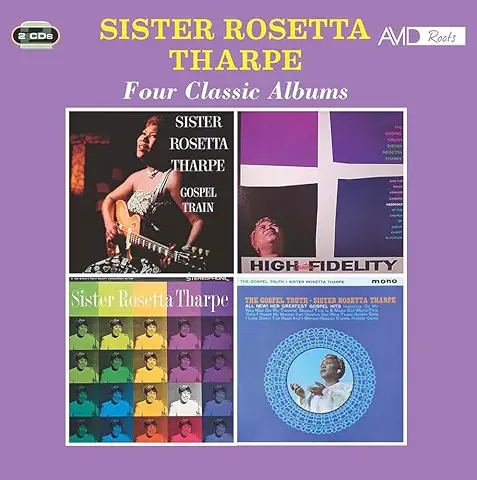 SISTER ROSETTA THARPE / シスター・ロゼッタ・サープ / FOUR CLASSIC ALBUMS (GOSPEL TRAIN / THE GOSPEL TRUTH (1959) / SISTER ROSETTA THARPE / THE GOSPEL TRU